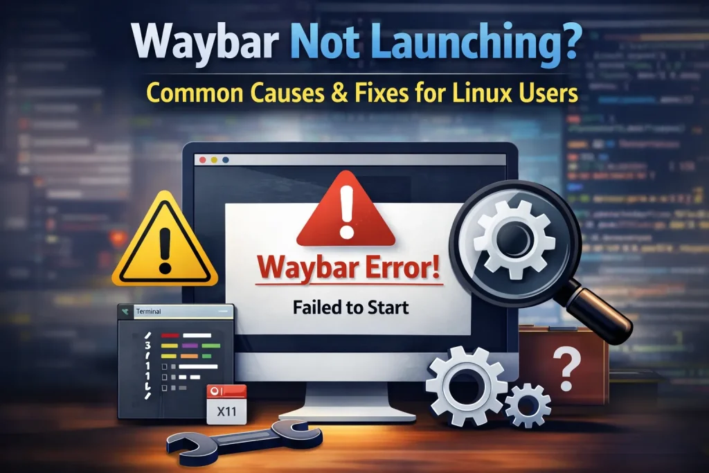 Waybar Not Launching? Common Causes and Fixes for Linux Users